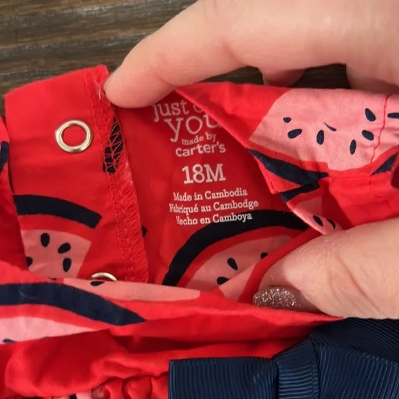 Carter’s watermelon outfit - Picture 2 of 2